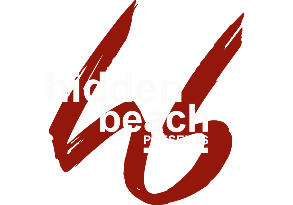Hidden Beach Recordings Logo. Visit www.hiddenbeach.com