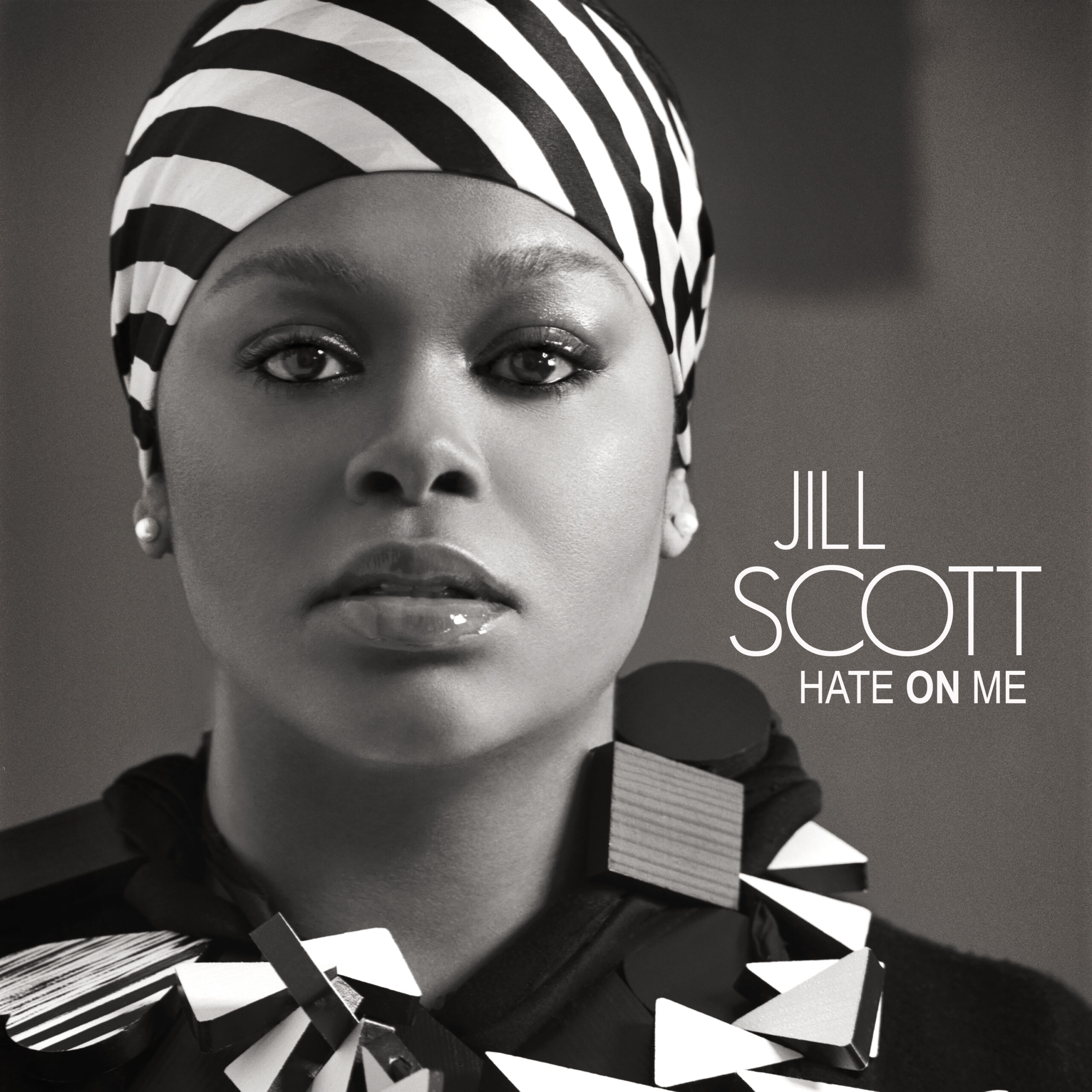 Jill Scott "Hate On Me" single cover art released by Hidden Beach Recordings