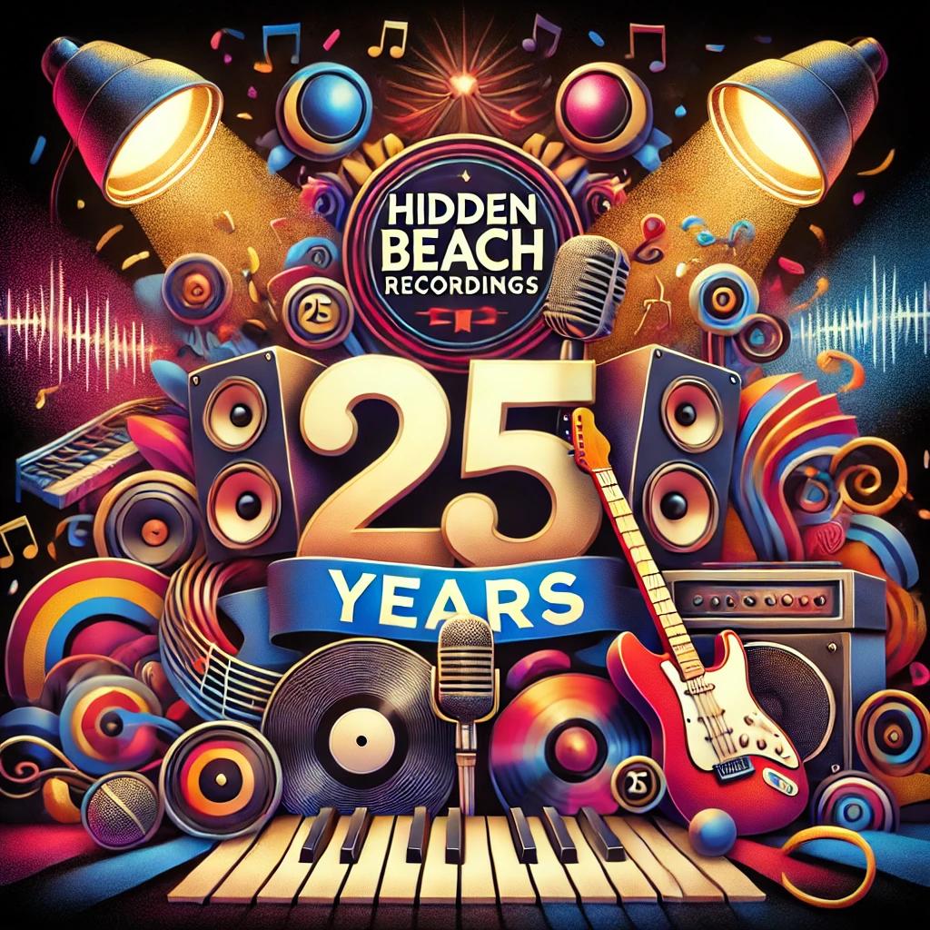 Hidden Beach Recordings 25th Anniversary blog post featured image