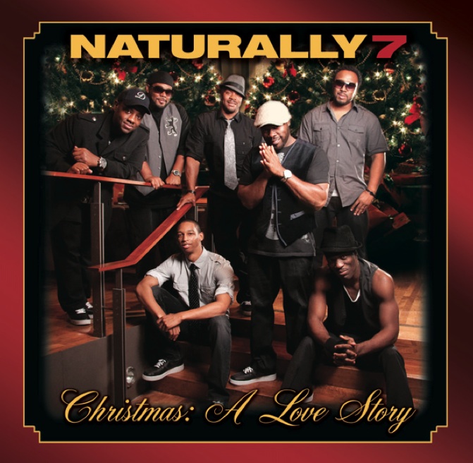 Naturally 7 - Christmas: A Love Story album cover released by Hidden Beach Recordings