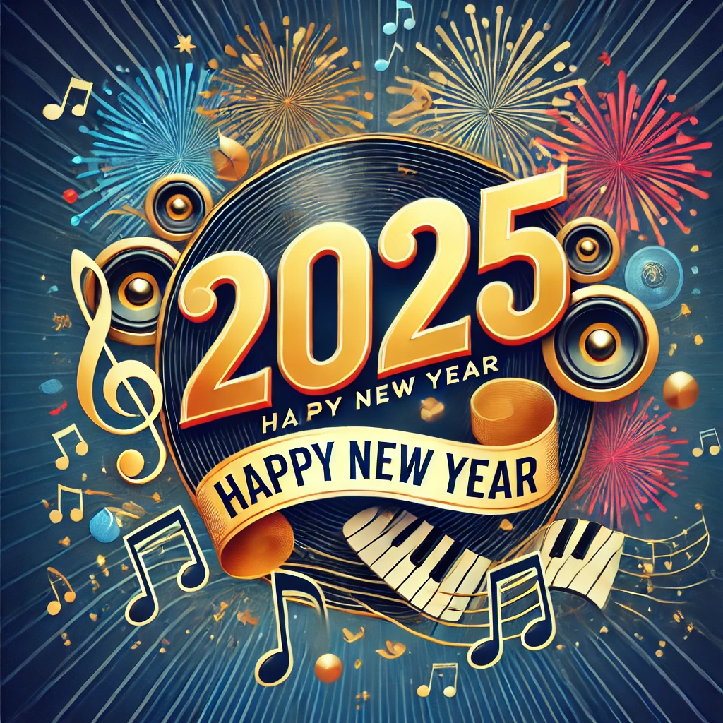 Happy New Year 2025 from Hidden Beach Recordings